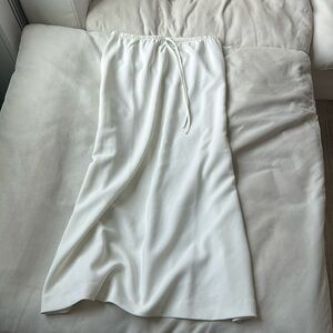 Babaton White Skirt